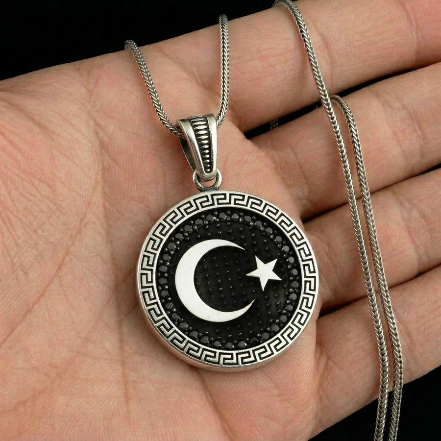 Ay Yıldız Kolye Ucu ürün görseli