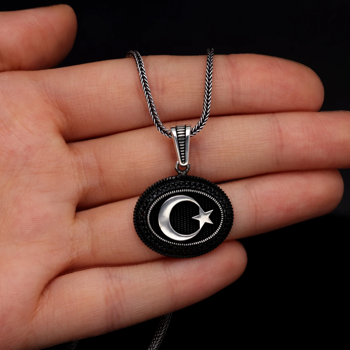 Ay Yıldız Kolye Ucu ürün görseli