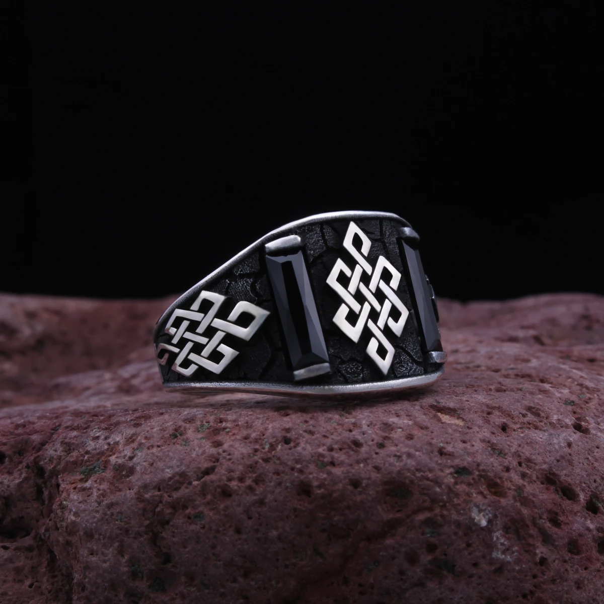 Baget Taş Anatolia Tasarım Gümüş Yüzük