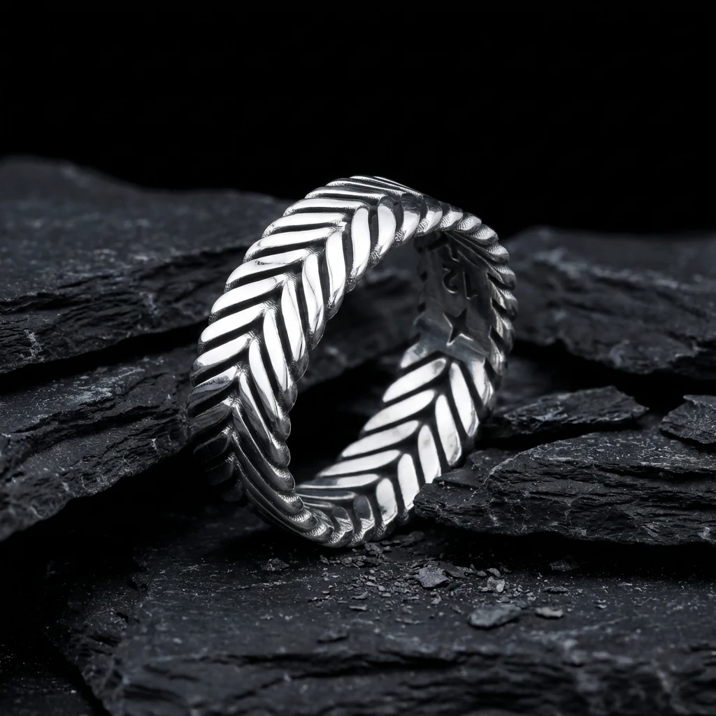 Balıksırtı V-Desen Alyans