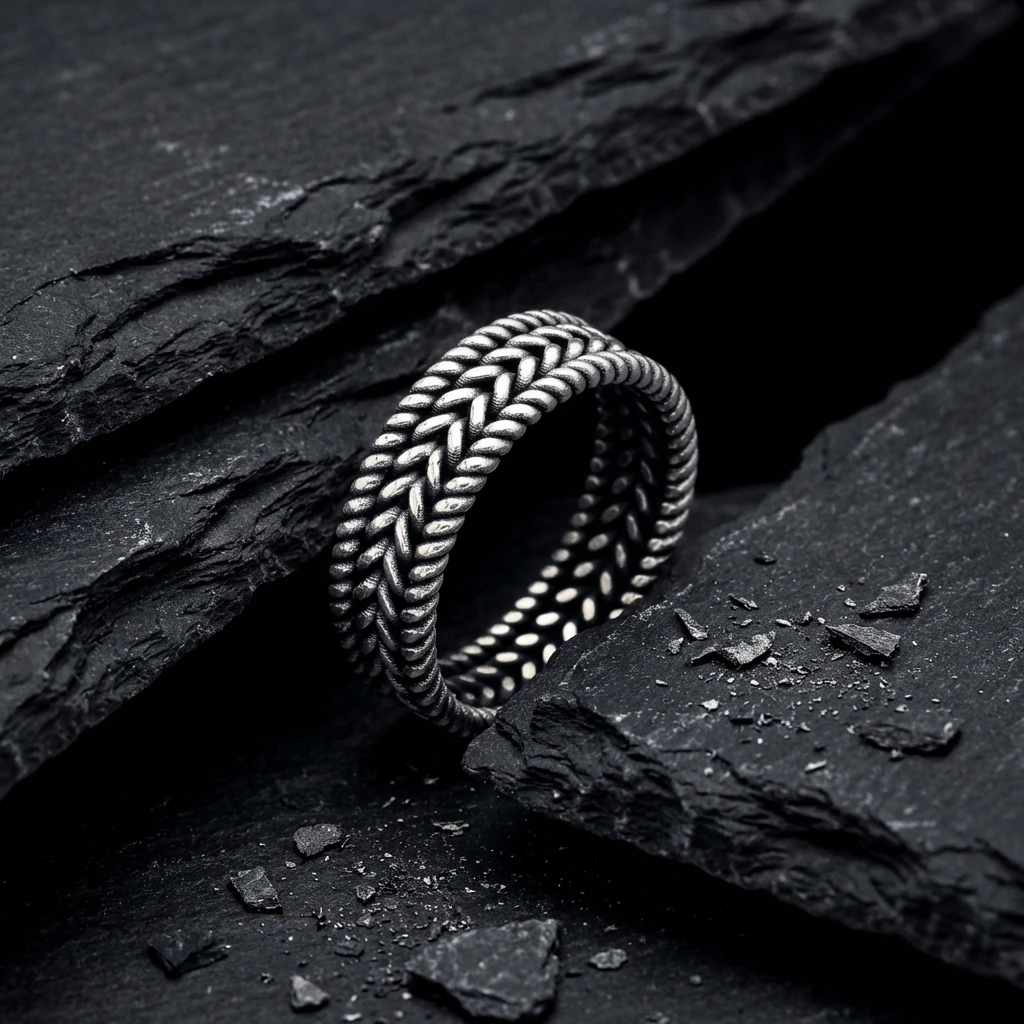 Hasır Örgü Model Alyans