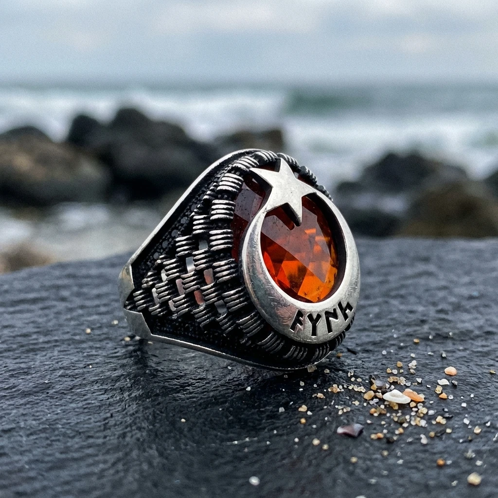 Gökbörü Yüzüğü (Ay Yıldız)