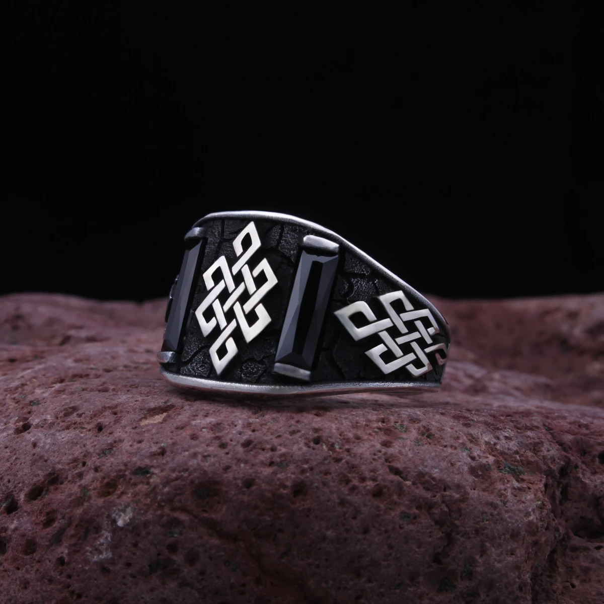 Baget Taş Anatolia Tasarım Gümüş Yüzük