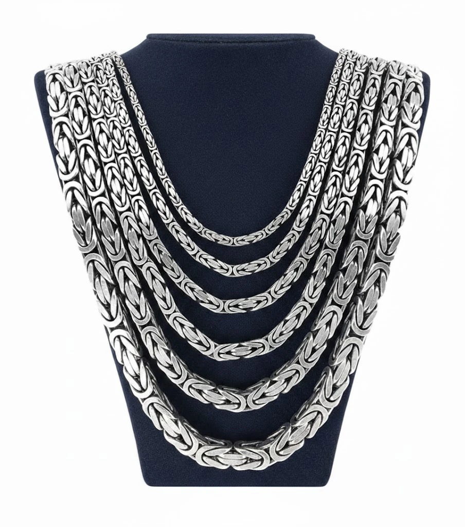 Kral Zincir 50.00 cm  4.00 mm (Kare Köşeli) (Kopya)