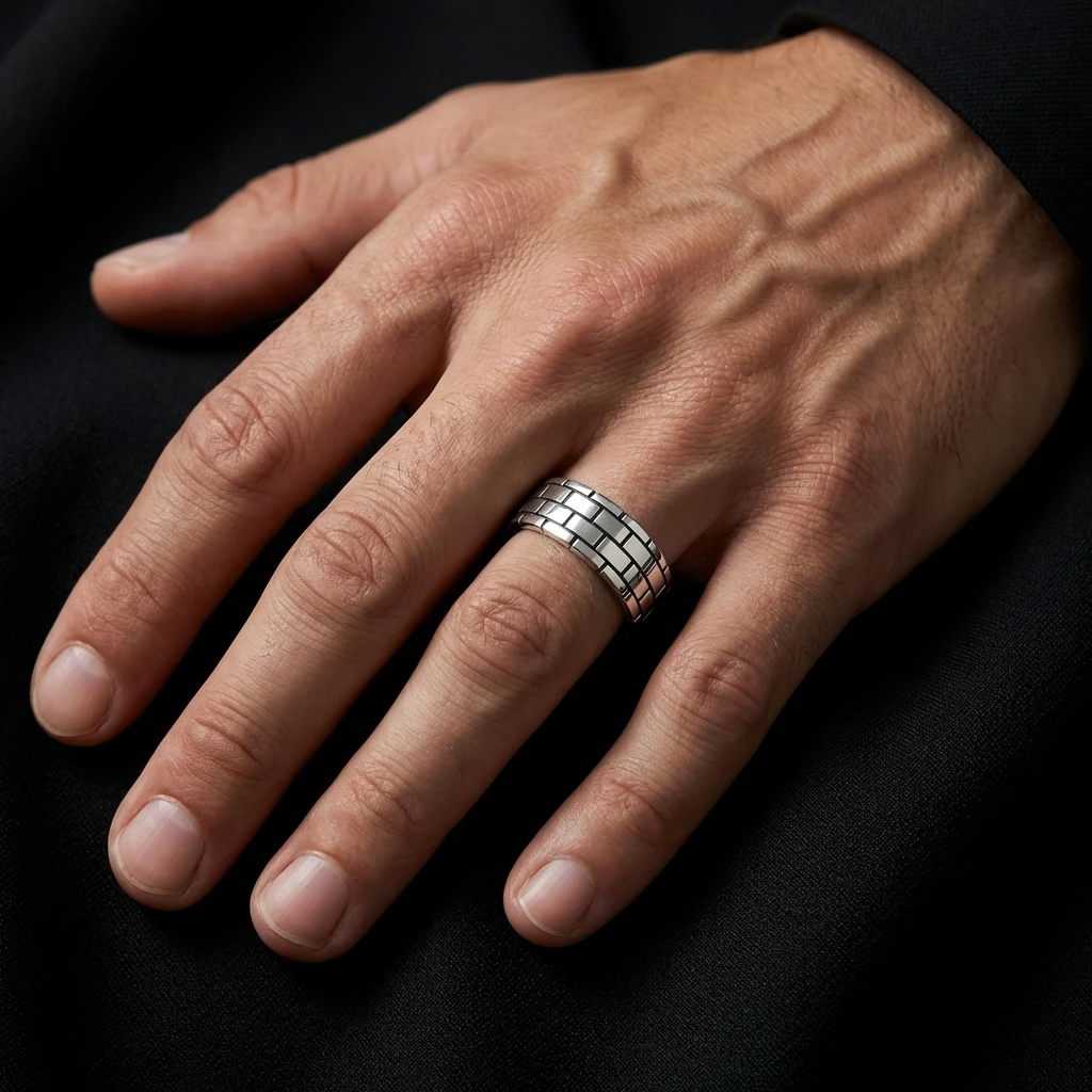 Tuğla Desenli Alyans