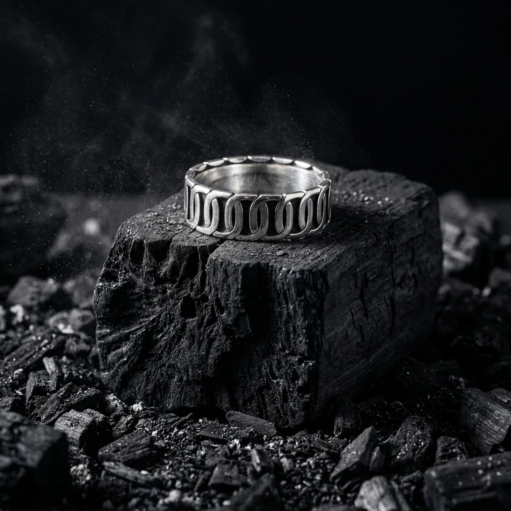 S-Zincir Desenli Alyans