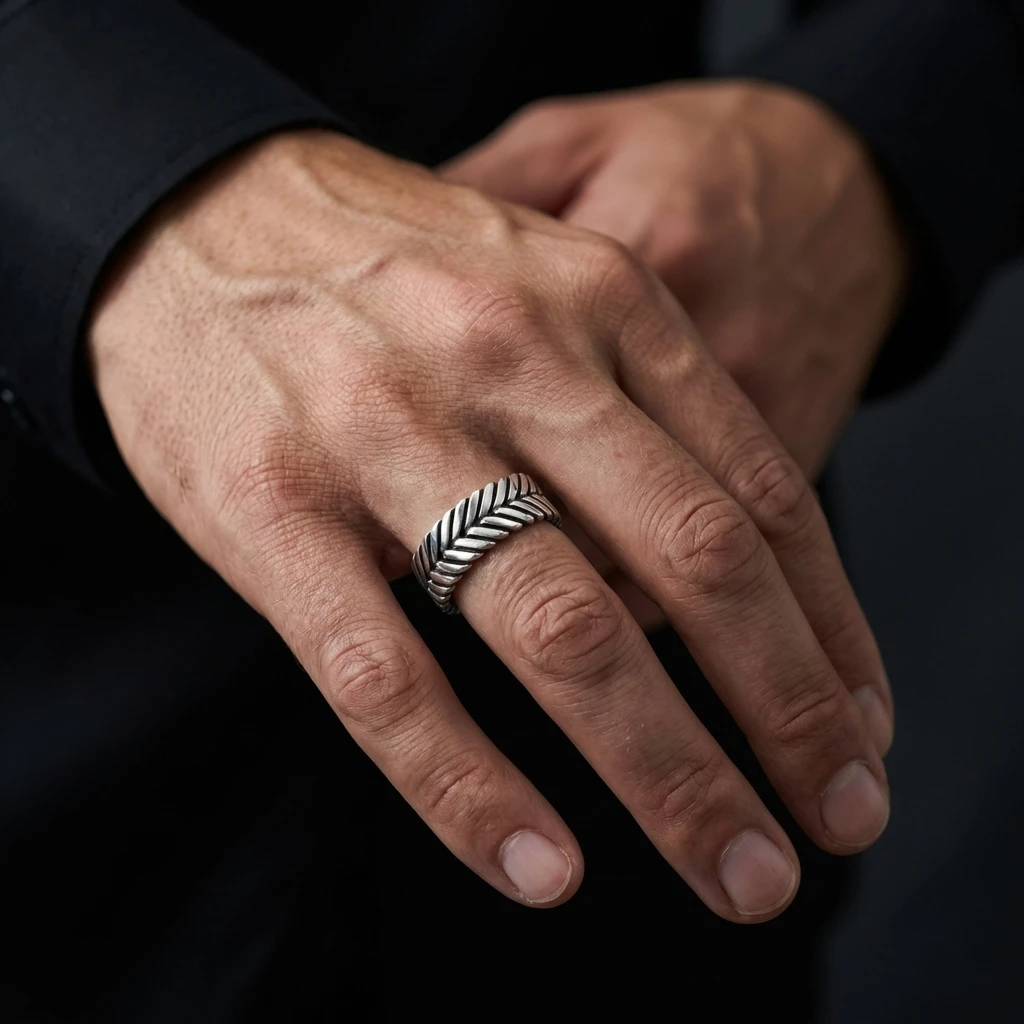 Balıksırtı V-Desen Alyans