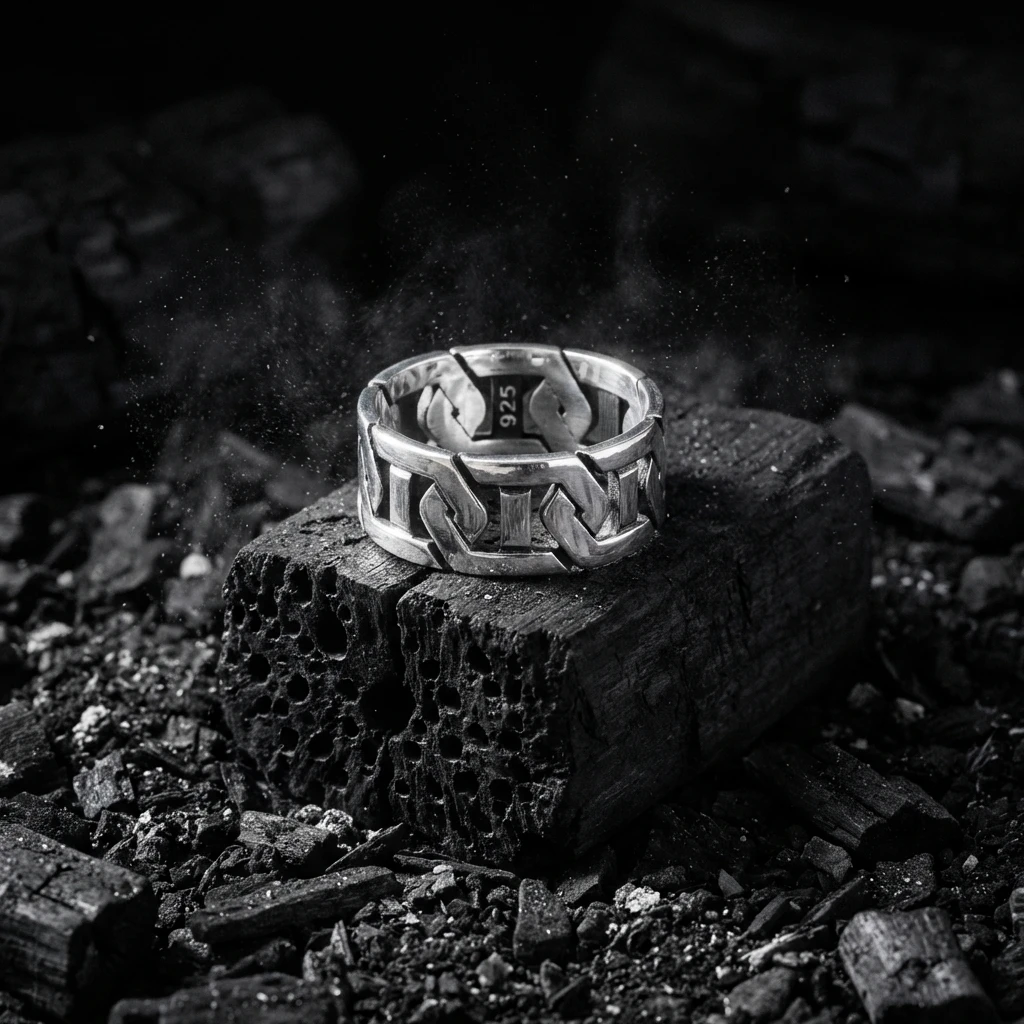 Özel Tasarım Unisex Modern Alyans