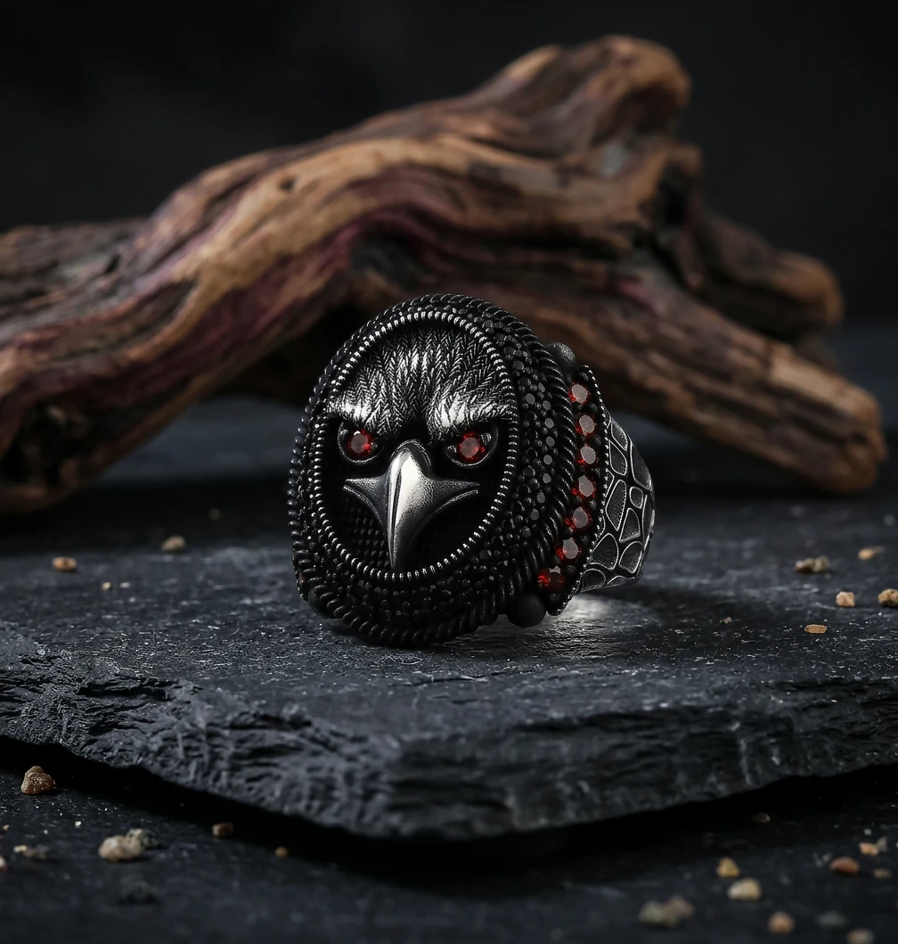 "Göklerin Hakimi" (Empire Eagle) Kartal Erkek Yüzüğü