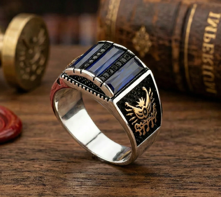 DEVKET-İ ALİYE ARMASI ERKEK YÜZÜK