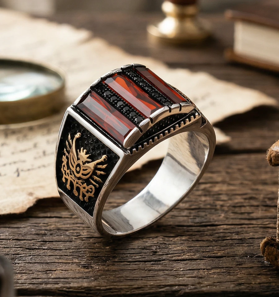 DEVKET-İ ALİYE ARMASI ERKEK YÜZÜK