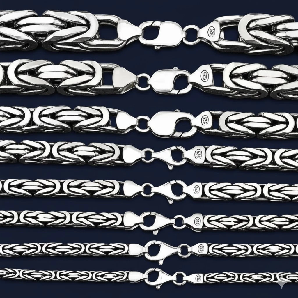 Kral Zincir 50.00 cm 2.50 mm (Kare Köşeli)