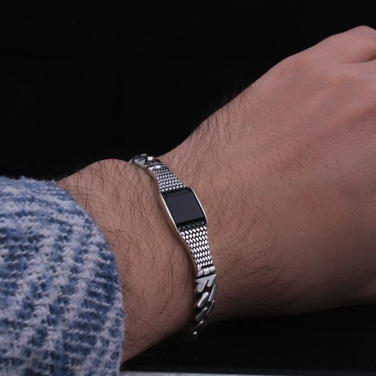 Klasik Meandros Figürlü Gümüş Takı